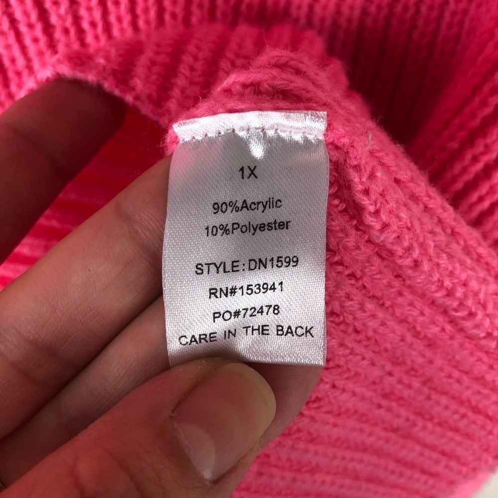 Fashion Nova- Baby Take Me Back sweater candy pink - Picture 8 of 12